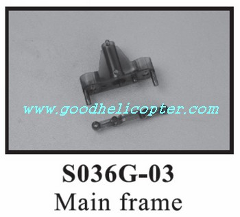 SYMA-S036-S036G helicopter parts plastic main frame - Click Image to Close